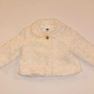 Janie and Jack Faux Fur Coat